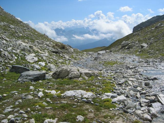 Auf dem Weg von Sufers zur Alperschälilücke